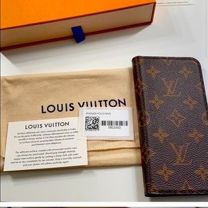 Luis Vuitton Folio Phone Case For IPhone XS MAX